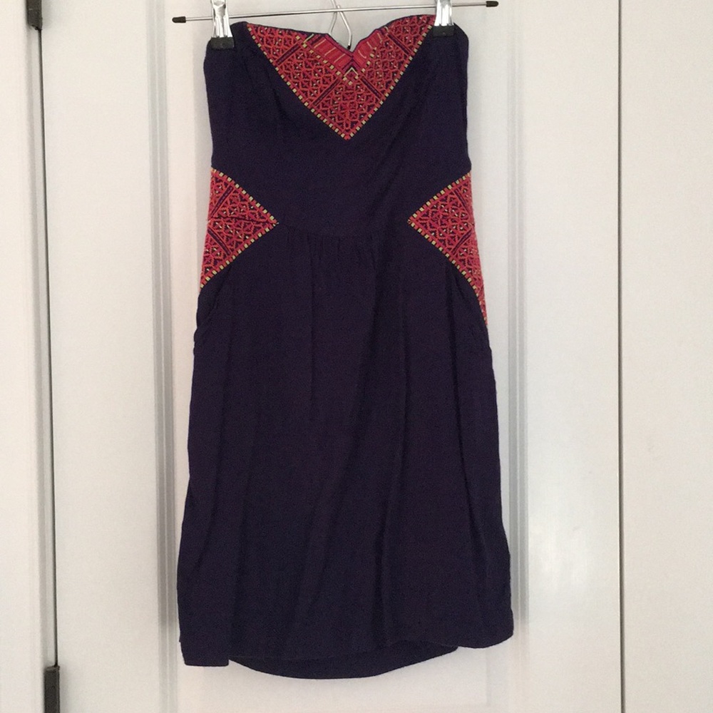 strapless ecote dress - Picture 1 of 3